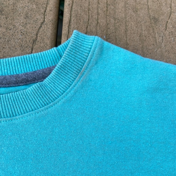 Patagonia Turquoise / Mint Green Crewneck Sweater - Picture 3 of 7